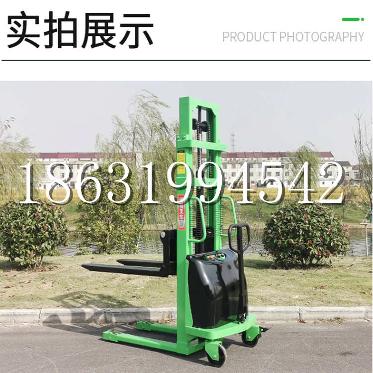 桃源区电动叉车堆高车液压铲车电瓶1吨2吨站驾步行式小型全自动叉车